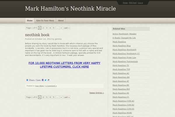 neothinkmiracle.com site used Emplode