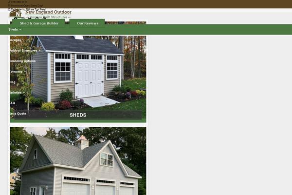 Impreza theme site design template sample