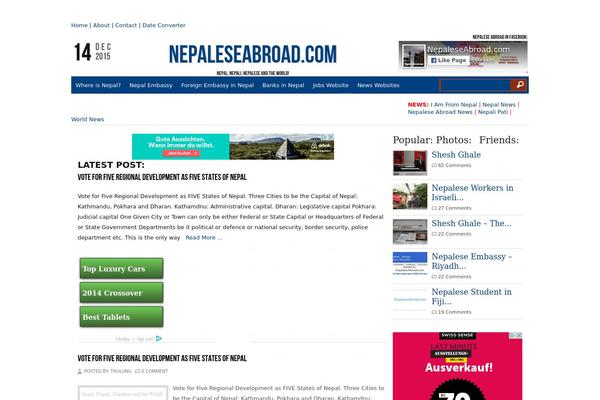 nepaleseabroad.com site used Reporter
