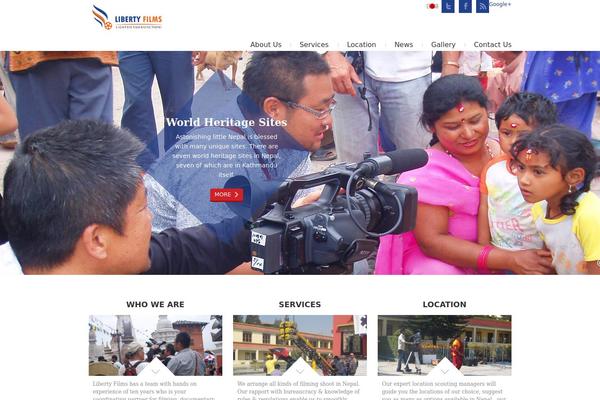 nepalfilming.com site used Libertyfilms