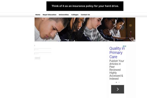 nepaluniversity.com site used Edujournal