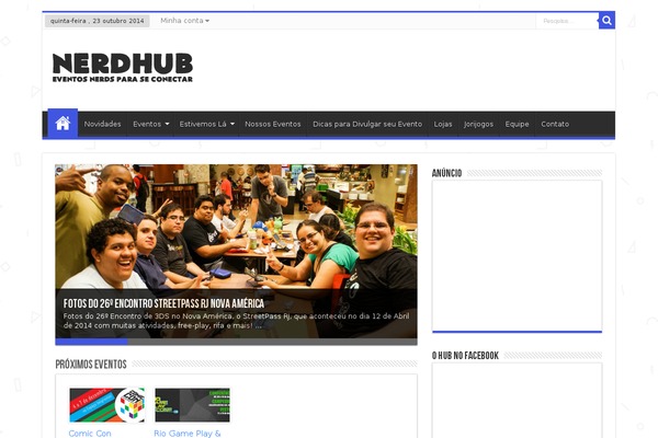 nerdhub.com.br site used Nerdhub_new