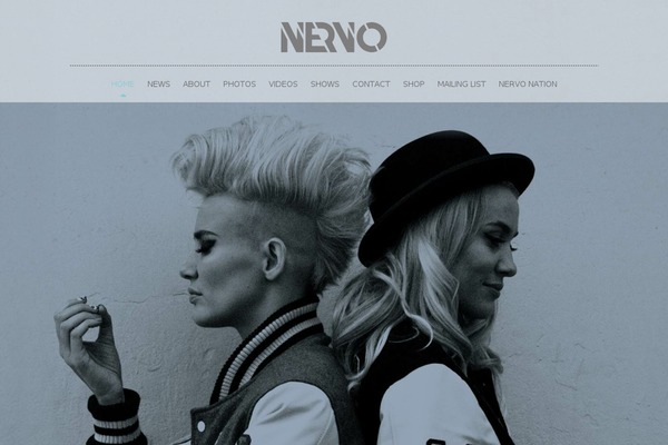 nervomusic.com site used Nervo