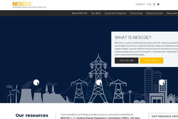 nescoe.com site used Nescoe