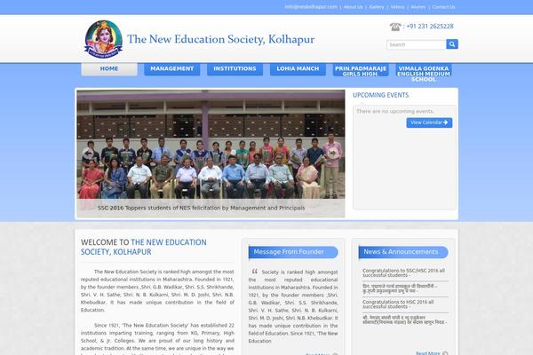 neskolhapur.com site used Educationtime