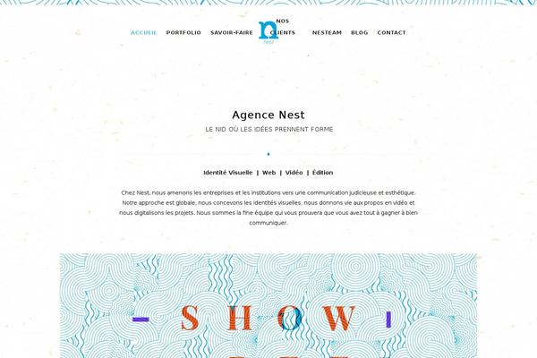 Avoc theme site design template sample