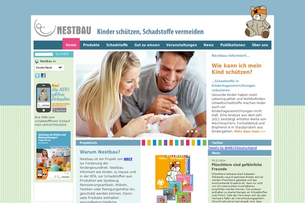 nestbau.info site used Wp_bootstrap