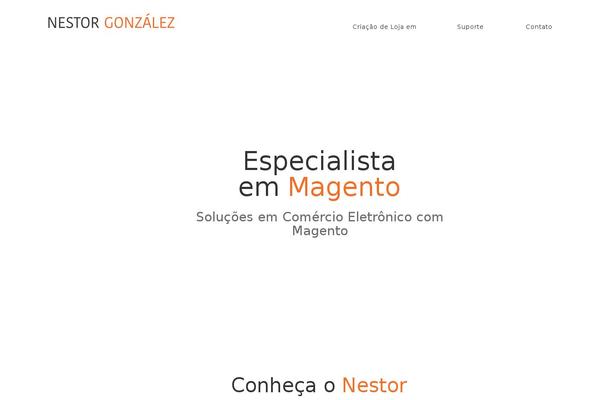 nestorgonzalez.com.br site used Nestorgonzalez