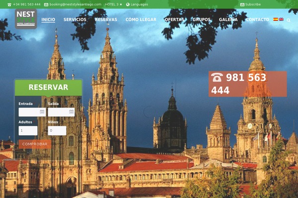 Jupiter theme site design template sample