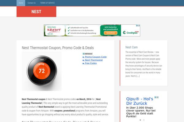 nestthermostatcoupons.com site used Education Pro