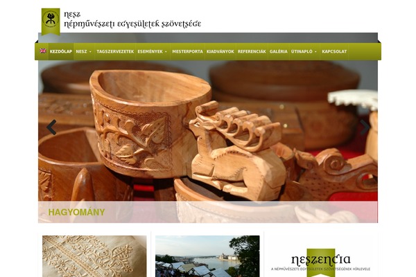 nesz.hu site used Nesz