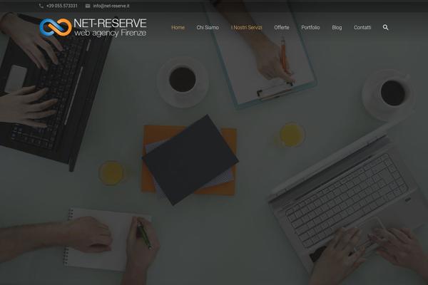 Zephyr theme site design template sample