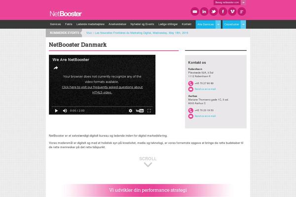netbooster.dk site used Netbooster_groupe