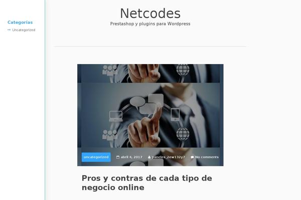 netcod.es site used Modern Decode