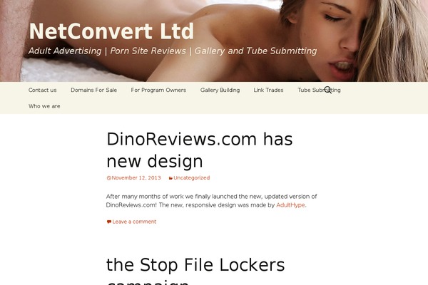 netconvert.net site used Twenty Thirteen