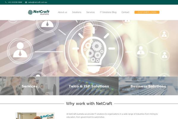 netcraft.com.au site used Impreza Child