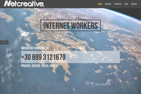 netcreative.gr site used Jarvis_wordpress-parallax-theme