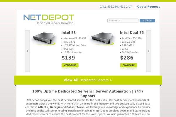netdepot.com site used Netdepot