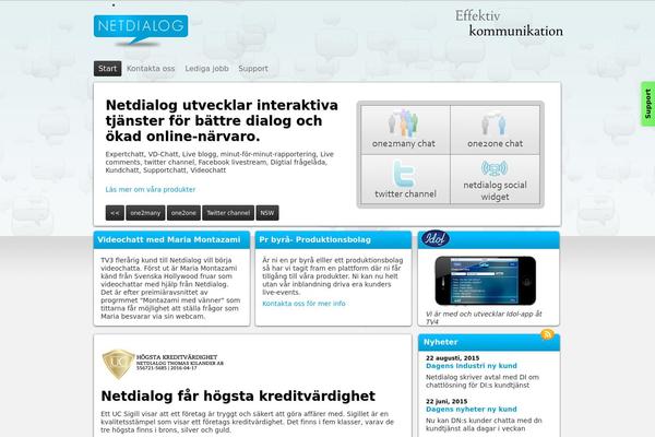 netdialog.se site used Netdialog