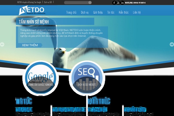 netdo.vn site used Thietke