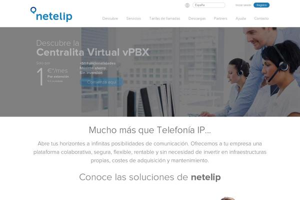 netelip.com site used Netelip