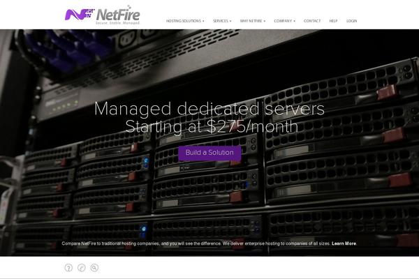 netfire theme websites examples