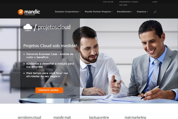 netfly.com.br site used Mandic_4108