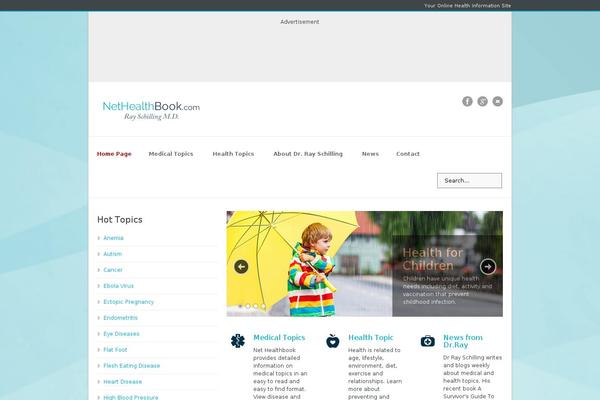 Modernize Child Theme theme site design template sample