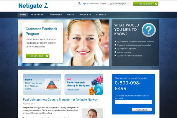 netigate.co.uk site used Netigate