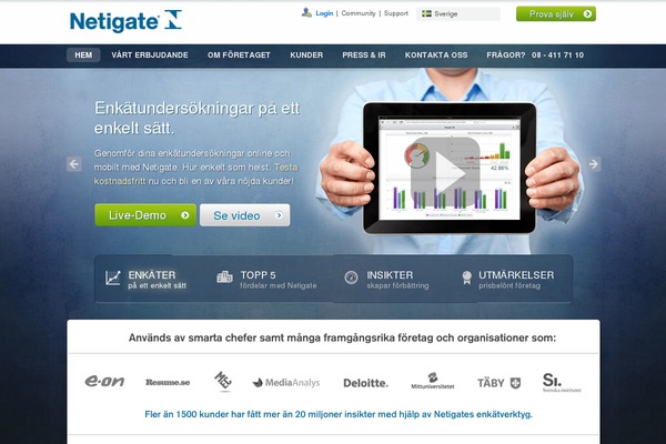 netigate.se site used New-netigate