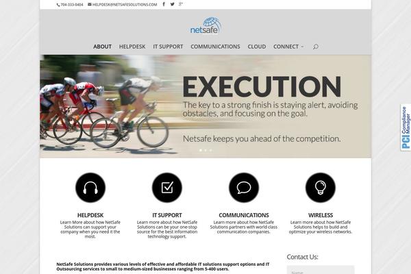 Divi theme site design template sample