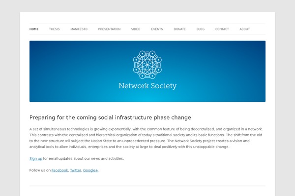 Twenty Twelve theme site design template sample