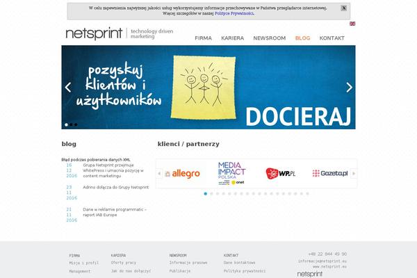 netsprint.pl site used Nscontext