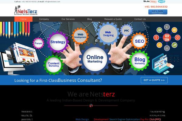 netsterz.com site used Nersterz