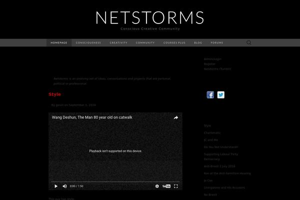 netstorms.org site used Suits