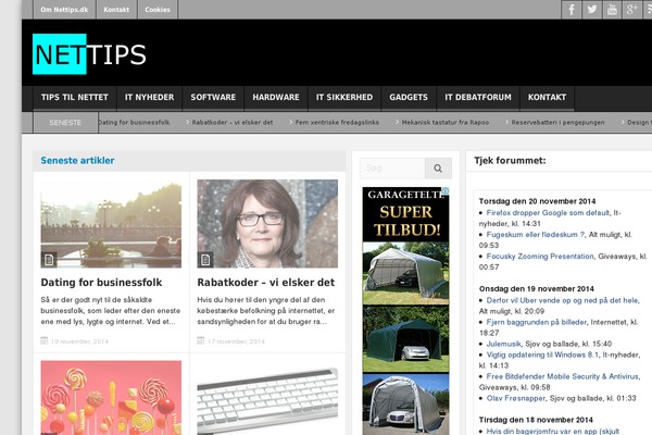 nettips.dk site used Multinews