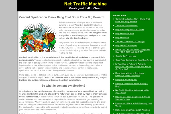 clickbump_wp3 theme websites examples