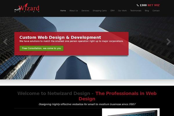 netwizarddesign.com.au site used Netwizarddesign