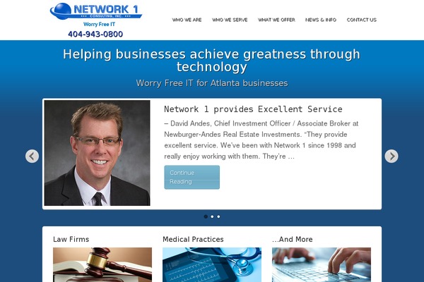 network1consulting.com site used Network1