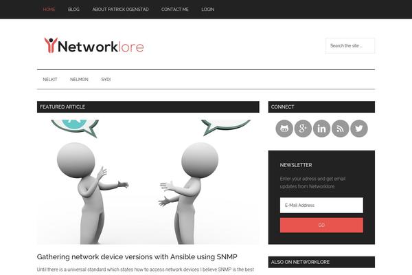 networklore.com site used Magazine Pro