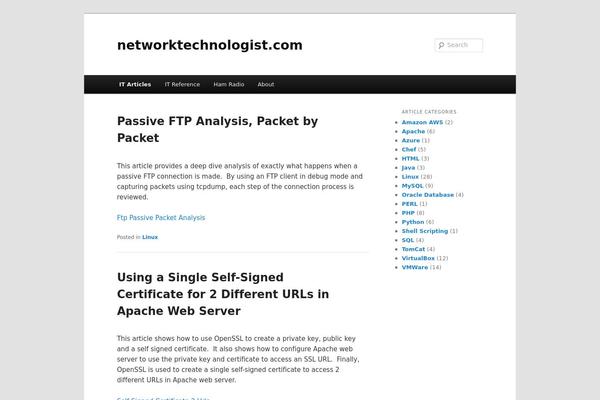 Twenty Eleven theme site design template sample