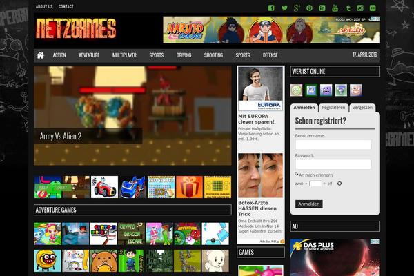 netzgames.com site used Supergamer