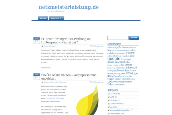 netzmeisterleistung.de site used Deliciously_blue