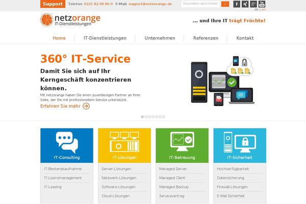 netzorange.de site used Netzorange