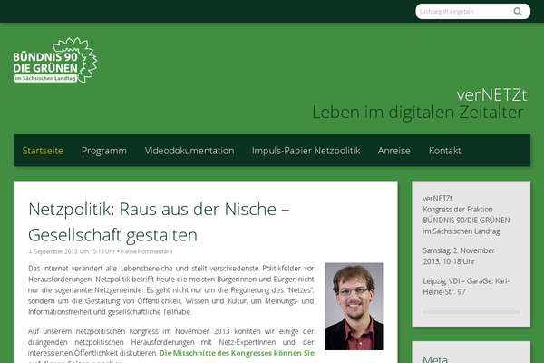 netzpolitik-sachsen.de site used Urwahl3000