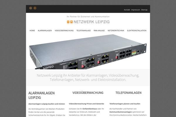 The7 theme site design template sample