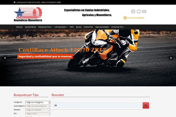 Site using WooCommerce-Tyre-Filter plugin