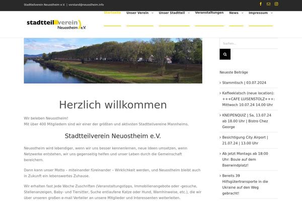 Site using Fusion-builder plugin