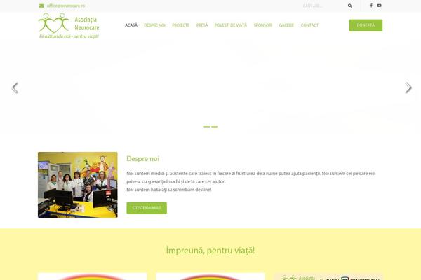 Ri-charitable theme site design template sample