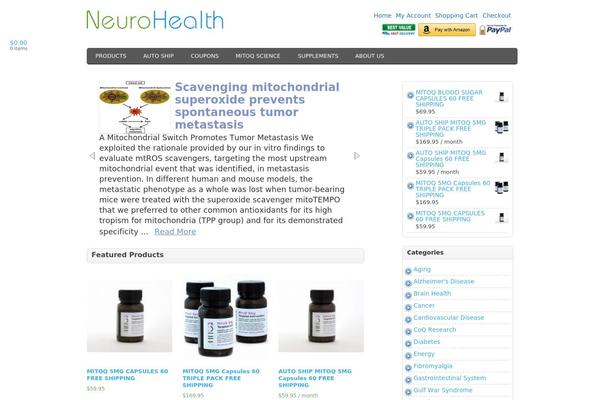 neurohealth.net site used Twenty Twelve